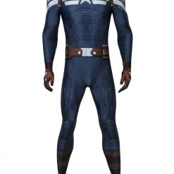 Captain America: The Winter Soldier Steve Rogers Captain America Jumpsuit Cosplay Costume -Game Costumes Shop COS 004 01 176 2