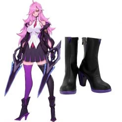 League Of Legends Battle Academia Katarina Cosplay Boots Version 3