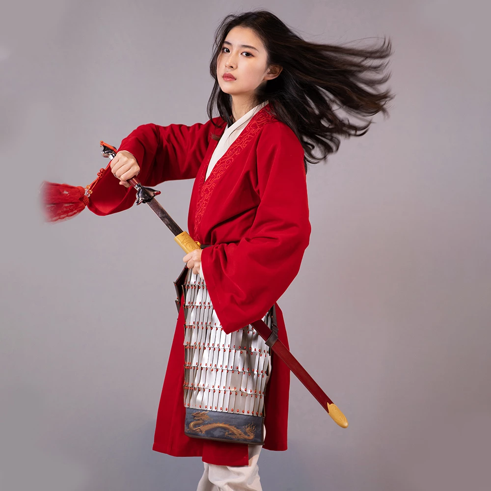 2020 Movie Mulan Hua Mulan Cosplay Costume 3 2020 Movie Mulan Hua Mulan Cosplay Costume