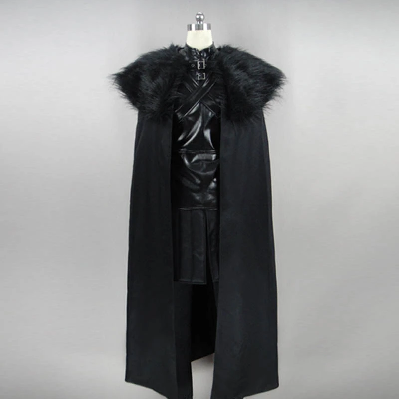 Game Of Thrones Jon Snow Cosplay Costume - Version 2 3 Game Of Thrones Jon Snow Cosplay Costume - Version 2