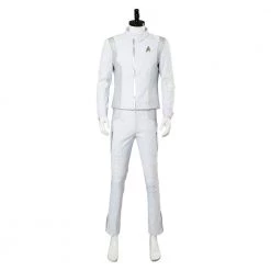 Star Trek: Discovery Dr. Hugh Culber White Uniform Cosplay Costume