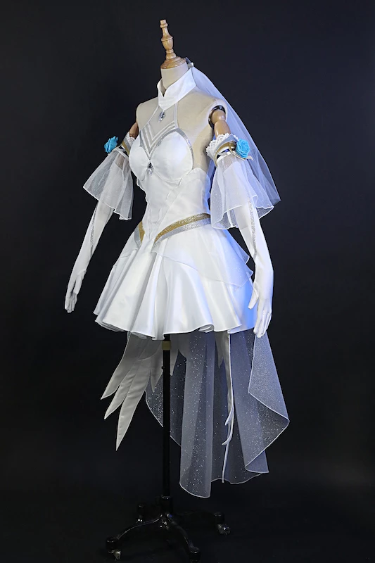 League Of Legends LOL Crystal Rose Lux Cosplay Costume 5 League Of Legends LOL Crystal Rose Lux Cosplay Costume - Image 3