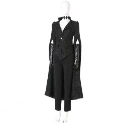 2021 Movie Disney's Cruella Cruella De Vil Black Suit Cosplay Costume 12 2021 Movie Disney's Cruella Cruella De Vil Black Suit Cosplay Costume -Game Costumes Shop COS 004 03 187