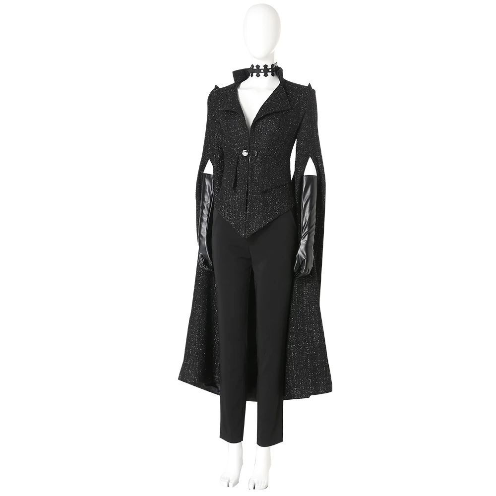 2021 Movie Disney's Cruella Cruella De Vil Black Suit Cosplay Costume 6 2021 Movie Disney's Cruella Cruella De Vil Black Suit Cosplay Costume - Image 4