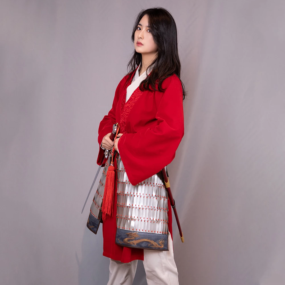 2020 Movie Mulan Hua Mulan Cosplay Costume 7 2020 Movie Mulan Hua Mulan Cosplay Costume - Image 5