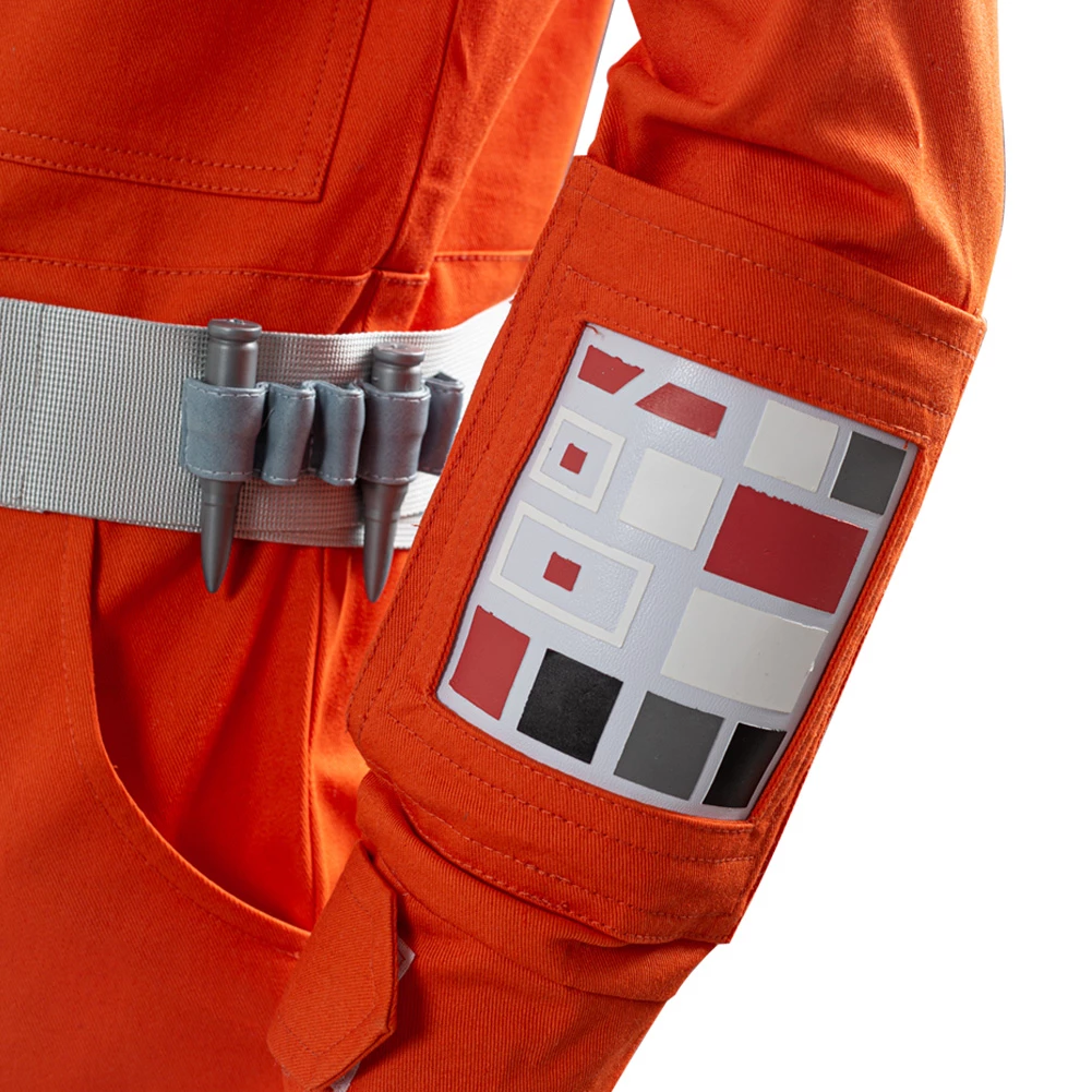 Star Wars Rebel Pilot Uniform Cosplay Costume 7 Star Wars Rebel Pilot Uniform Cosplay Costume - Image 5