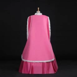 Disney Sleeping Beauty Princess Aurora Pink Dress Cosplay CostumeWith Cape -Game Costumes Shop COS 004 04 14