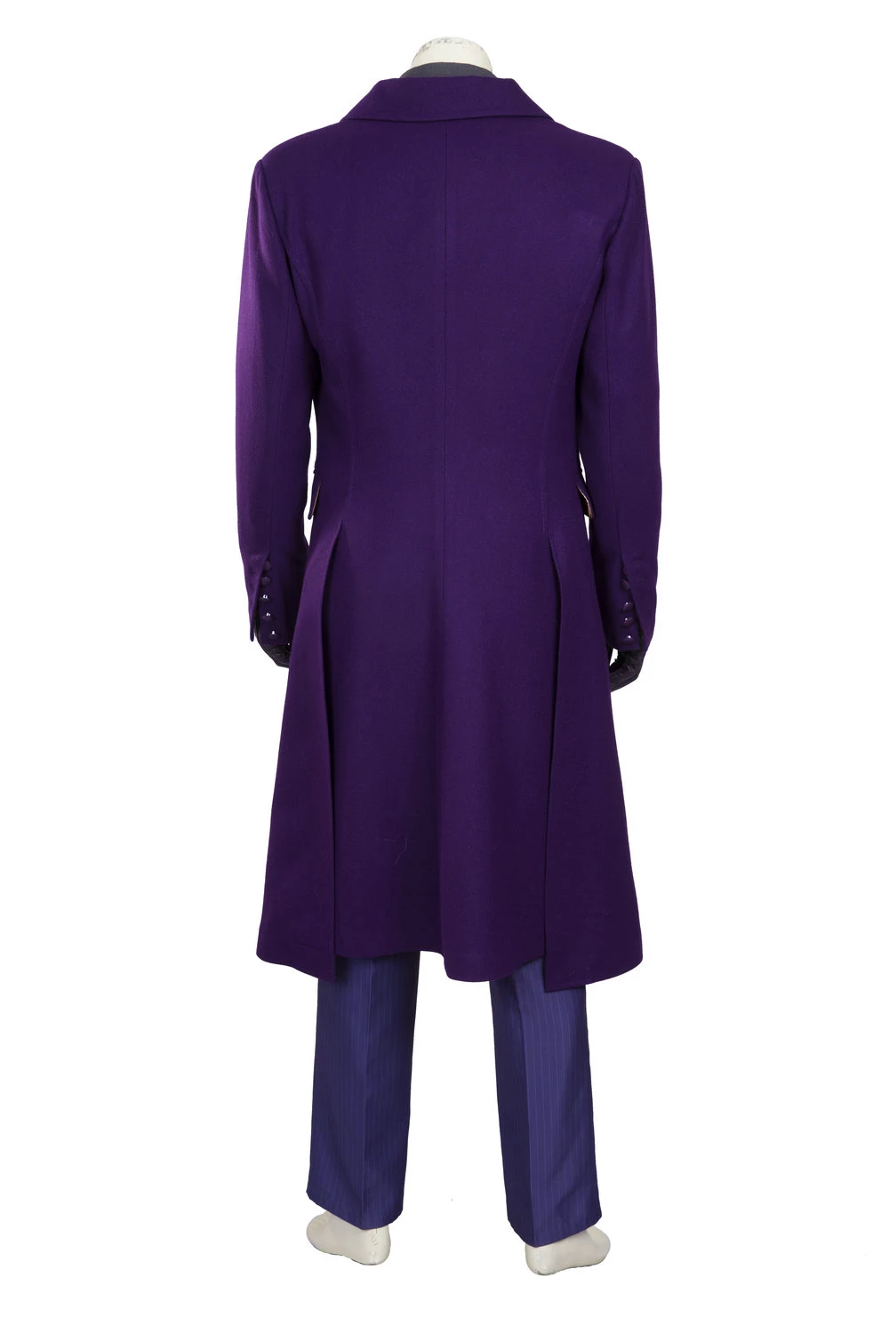 Batman: The Dark Knight Rises The Joker Woolen Coat Cosplay Costume 7 Batman: The Dark Knight Rises The Joker Woolen Coat Cosplay Costume - Image 5