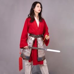 2020 Movie Mulan Hua Mulan Cosplay Costume 14 2020 Movie Mulan Hua Mulan Cosplay Costume -Game Costumes Shop COS 004 05 84