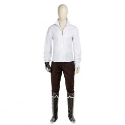Assassin's Creed II Ezio Auditore Da Firenze Black Edition Cosplay Costume Version 2 -Game Costumes Shop COS 004 06 21