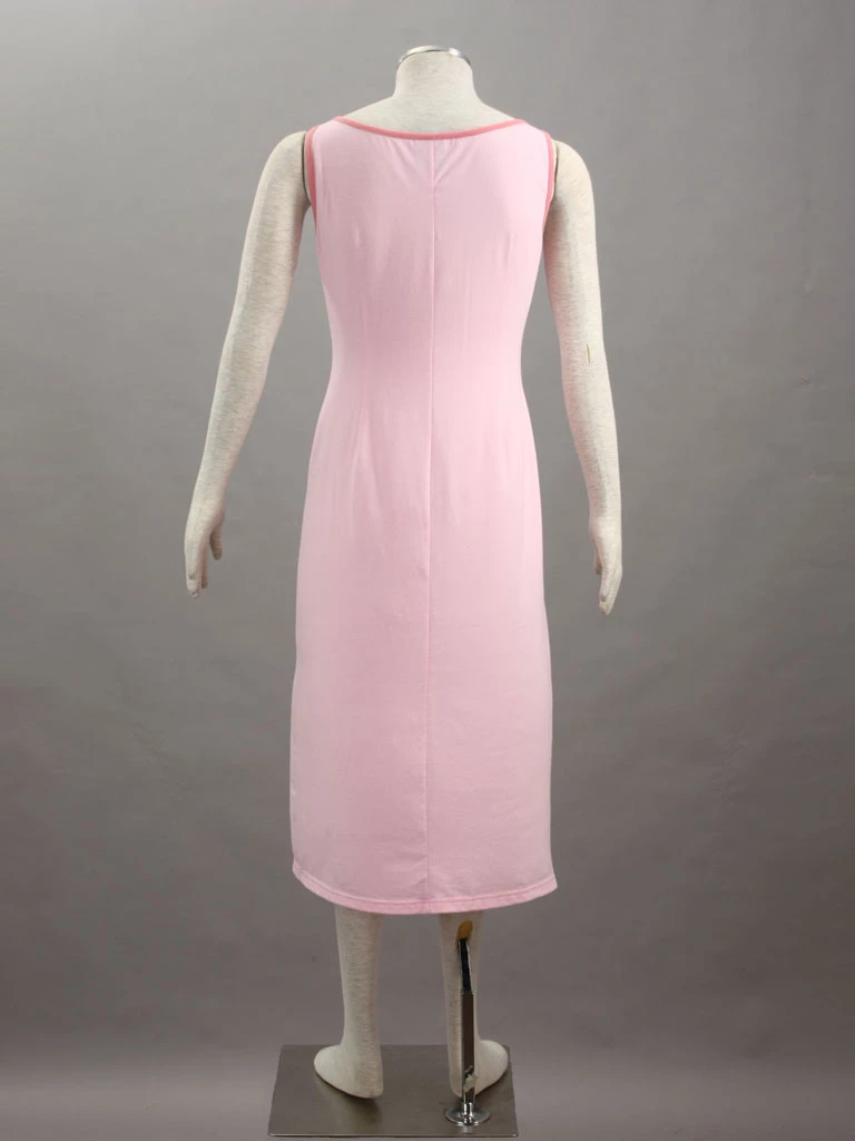 Final Fantasy VII 7 Aerith Gainsborough Cosplay Costume 9 Final Fantasy VII 7 Aerith Gainsborough Cosplay Costume - Image 7