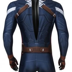 Captain America: The Winter Soldier Steve Rogers Captain America Jumpsuit Cosplay Costume -Game Costumes Shop COS 004 08 35