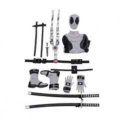 Deadpool X Force Cosplay Costume 21 Deadpool X Force Cosplay Costume -Game Costumes Shop COS 004 09 27