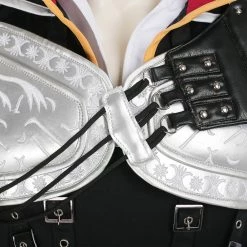 Assassin's Creed II Ezio Auditore Da Firenze Black Edition Cosplay Costume Version 2 -Game Costumes Shop COS 004 19