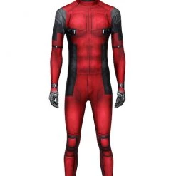 Deadpool Wade Wilson Jumpsuit Cosplay Costume