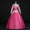 Disney Sleeping Beauty Princess Aurora Pink Dress Cosplay Costume -Game Costumes Shop COS 005 01 25