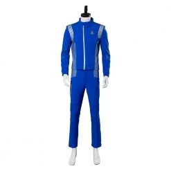 Star Trek: Discovery Lt. Saru Blue Uniform Cosplay Costume