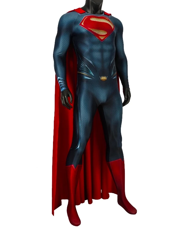 Man Of Steel Superman Clark Kent Cosplay Costume 5 Man Of Steel Superman Clark Kent Cosplay Costume - Image 3