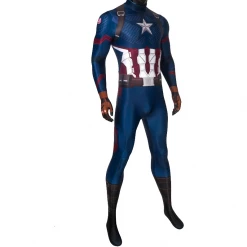 Avengers: Endgame Captain America Steve Rogers Jumpsuit Cosplay Costume -Game Costumes Shop COS 005 02 140
