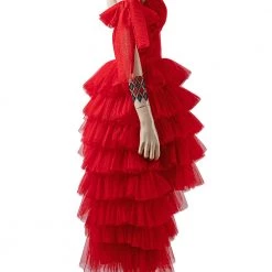 2021 TV The Suicide Squad Harley Quinn Red Dress Cosplay Costume Version 2 -Game Costumes Shop COS 005 03 163