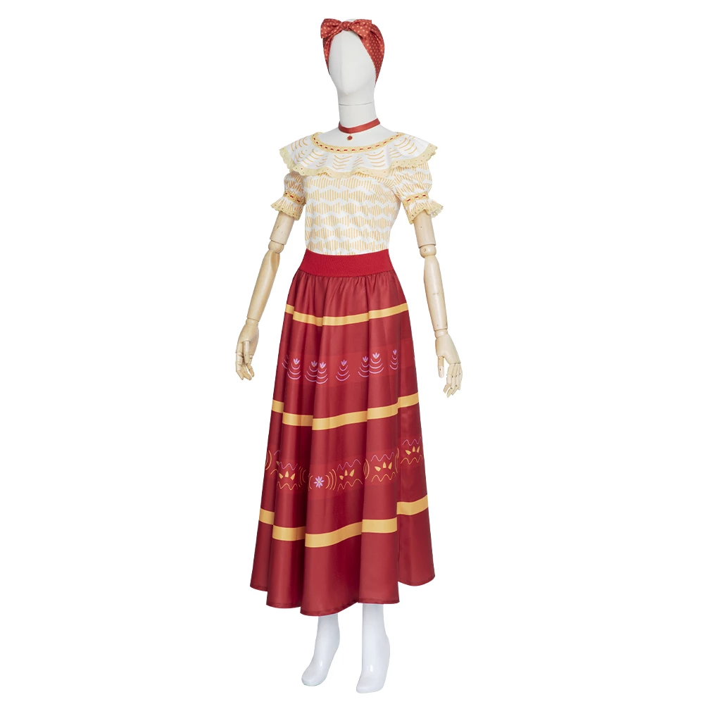 Disney Encanto Dolores Madrigal Cosplay Costume 6 Disney Encanto Dolores Madrigal Cosplay Costume - Image 4