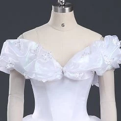 Deluxe Cinderella White Dress Cosplay -Game Costumes Shop COS 005 04 1