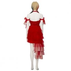 2021 TV The Suicide Squad Harley Quinn Red Dress Cosplay Costume Version 3 -Game Costumes Shop COS 005 04 127