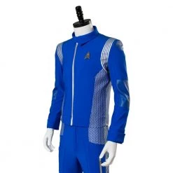 Star Trek: Discovery Lt. Saru Blue Uniform Cosplay Costume -Game Costumes Shop COS 005 04 58