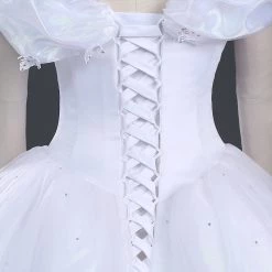 Deluxe Cinderella White Dress Cosplay -Game Costumes Shop COS 005 05 1