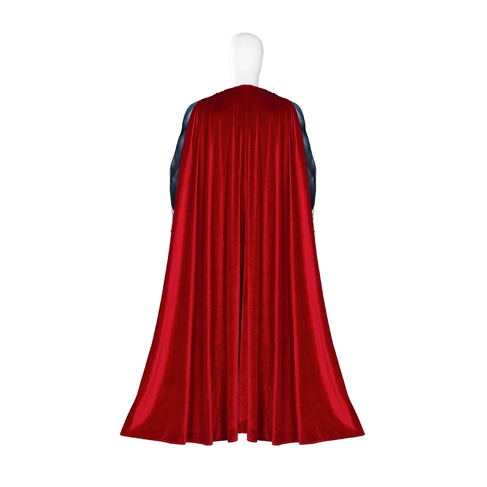 Man Of Steel Superman Clark Kent Jumpsuit Cosplay Costume 8 Man Of Steel Superman Clark Kent Jumpsuit Cosplay Costume - Image 6