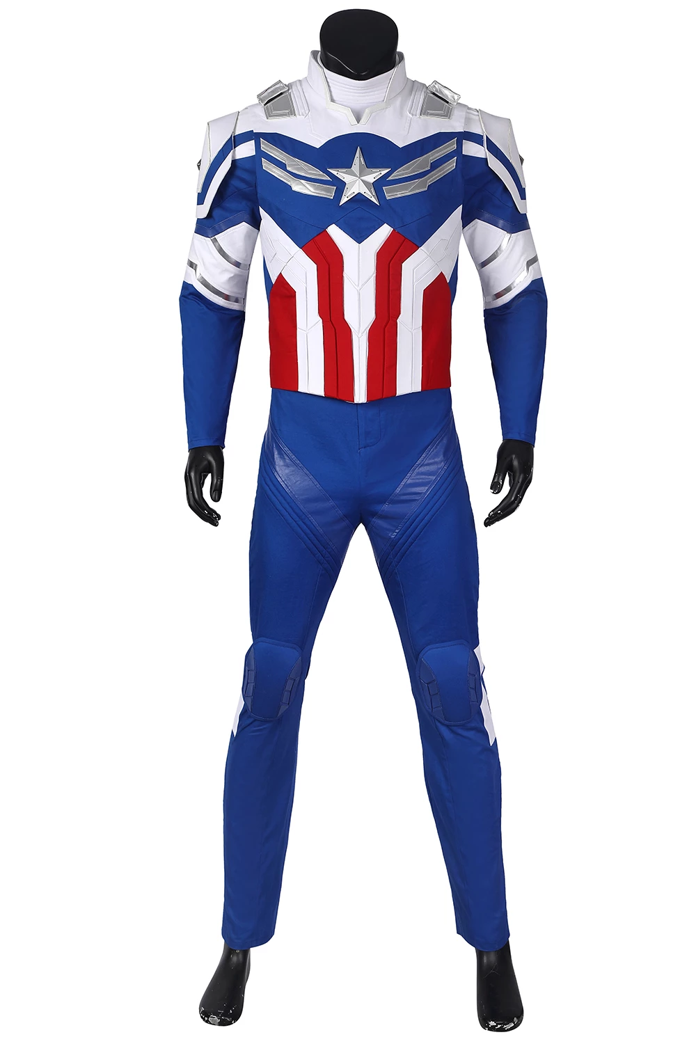 The Falcon And The Winter Soldier Sam Wilson Captain America Cosplay Costume 8 The Falcon And The Winter Soldier Sam Wilson Captain America Cosplay Costume - Image 6