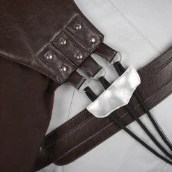 Assassin's Creed II Ezio Auditore Da Firenze White Edition Cosplay Costume Version 2 20 Assassin's Creed II Ezio Auditore Da Firenze White Edition Cosplay Costume Version 2 -Game Costumes Shop COS 005 08 5