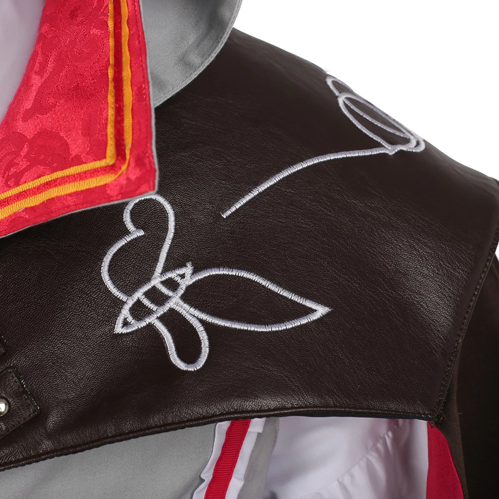 Assassin's Creed II Ezio Auditore Da Firenze White Edition Cosplay Costume Version 2 11 Assassin's Creed II Ezio Auditore Da Firenze White Edition Cosplay Costume Version 2 - Image 9