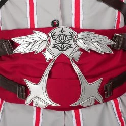 Assassin's Creed II Ezio Auditore Da Firenze White Edition Cosplay Costume Version 2 23 Assassin's Creed II Ezio Auditore Da Firenze White Edition Cosplay Costume Version 2 -Game Costumes Shop COS 005 11