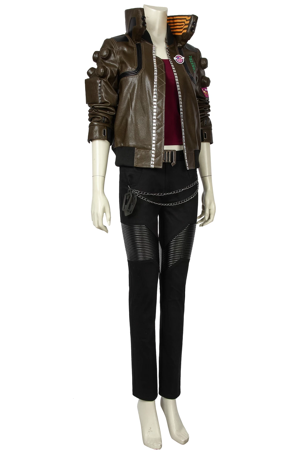 Cyberpunk 2077 Female Character Cosplay Costume 5 Cyberpunk 2077 Female Character Cosplay Costume - Image 3