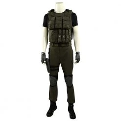 Resident Evil 3 Remake Carlos Oliveira Cosplay Costume -Game Costumes Shop COS 006 02 171
