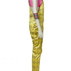 2020 Movie Birds Of Prey Harley Quinn Yellow Suit Cosplay Costume Version 2 18 2020 Movie Birds Of Prey Harley Quinn Yellow Suit Cosplay Costume Version 2 -Game Costumes Shop COS 006 03 140