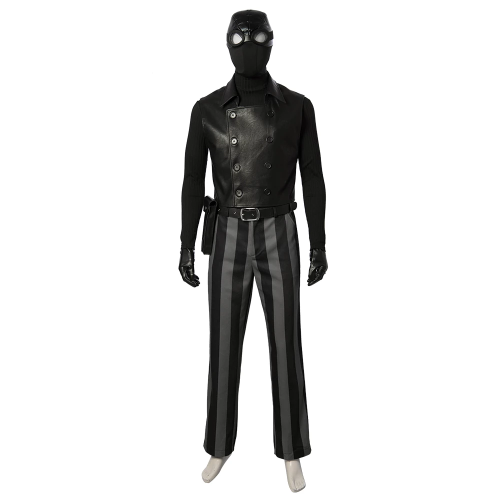 Spider-Man: Into The Spider-Verse Noir Cosplay Costume Version 2 7 Spider-Man: Into The Spider-Verse Noir Cosplay Costume Version 2 - Image 5