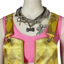 2020 Movie Birds Of Prey Harley Quinn Yellow Suit Cosplay Costume Version 2 20 2020 Movie Birds Of Prey Harley Quinn Yellow Suit Cosplay Costume Version 2 -Game Costumes Shop COS 006 05 68
