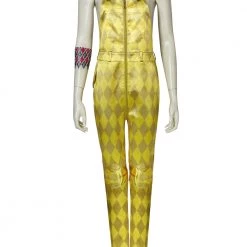2020 Movie Birds Of Prey Harley Quinn Yellow Suit Cosplay Costume Version 2 22 2020 Movie Birds Of Prey Harley Quinn Yellow Suit Cosplay Costume Version 2 -Game Costumes Shop COS 006 07 34