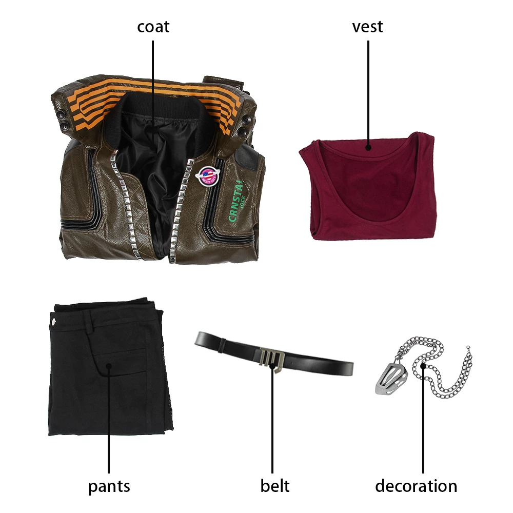 Cyberpunk 2077 Female Character Cosplay Costume 12 Cyberpunk 2077 Female Character Cosplay Costume - Image 10