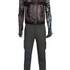 The Falcon And The Winter Soldier Winter Soldier Bucky Barnes Cosplay Costume Version 2