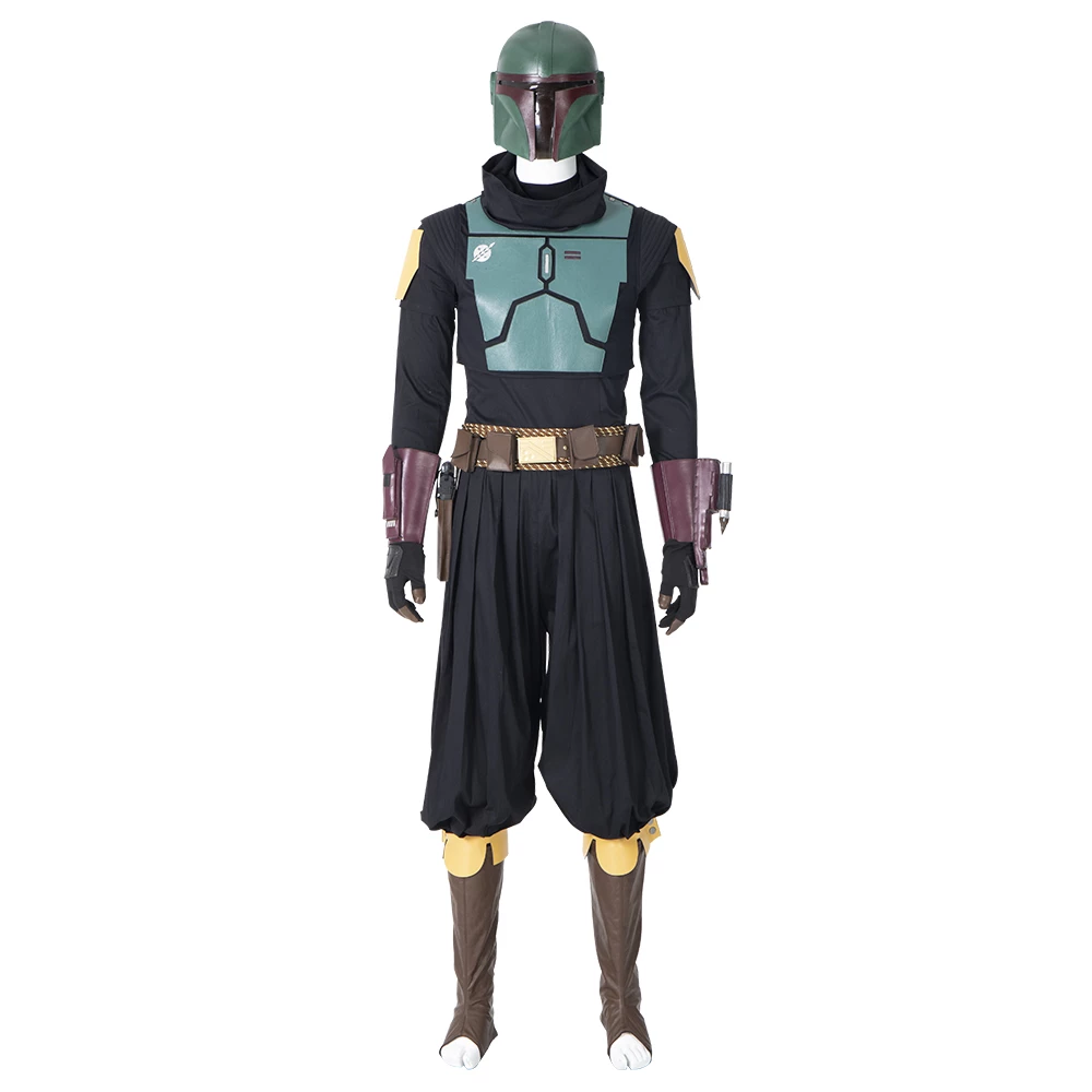 The Mandalorian Boba Fett Cosplay Costume 3 The Mandalorian Boba Fett Cosplay Costume