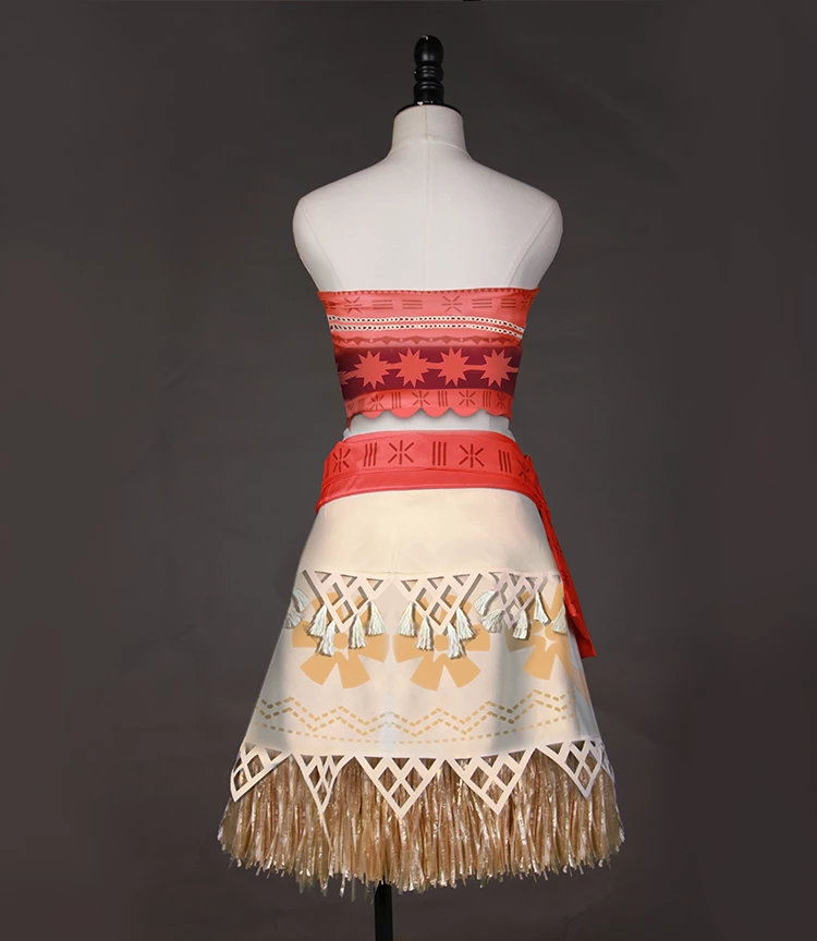 Disney Movie Moana (Auli'i Cravalho) Cosplay Costume - Version Two 4 Disney Movie Moana (Auli'i Cravalho) Cosplay Costume - Version Two - Image 2