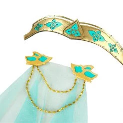 2019 Movie Aladdin Princess Jasmine Green Suit Cosplay Costume -Game Costumes Shop COS 007 09 13