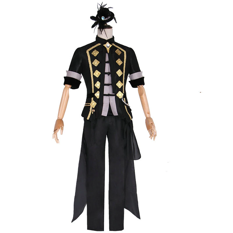 Final Fantasy XIV Little Ladies'Day 2018 Idols Male Black Suit Cosplay Costume 3 Final Fantasy XIV Little Ladies'Day 2018 Idols Male Black Suit Cosplay Costume