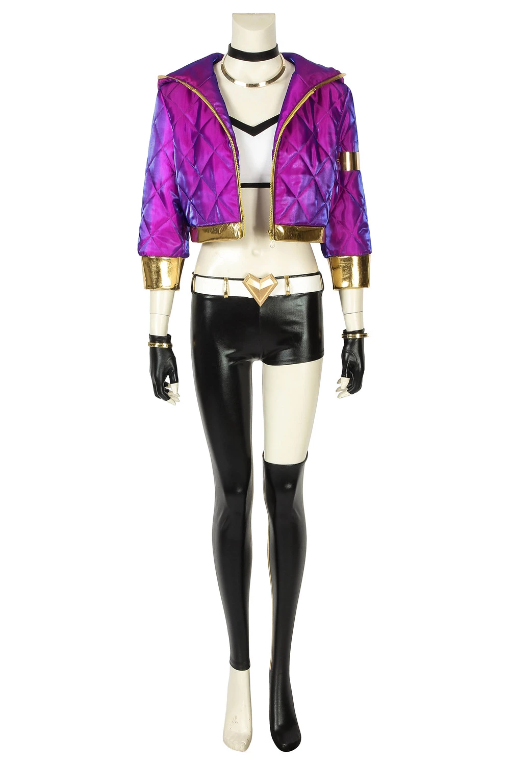 League Of Legends LOL Akali KDA Cosplay Costume 3 League Of Legends LOL Akali KDA Cosplay Costume