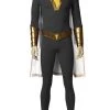 Captain Marvel Shazam Freddy Freeman Grey Suit Cosplay Costume 2 Captain Marvel Shazam Freddy Freeman Grey Suit Cosplay Costume -Game Costumes Shop COS 008 01 173