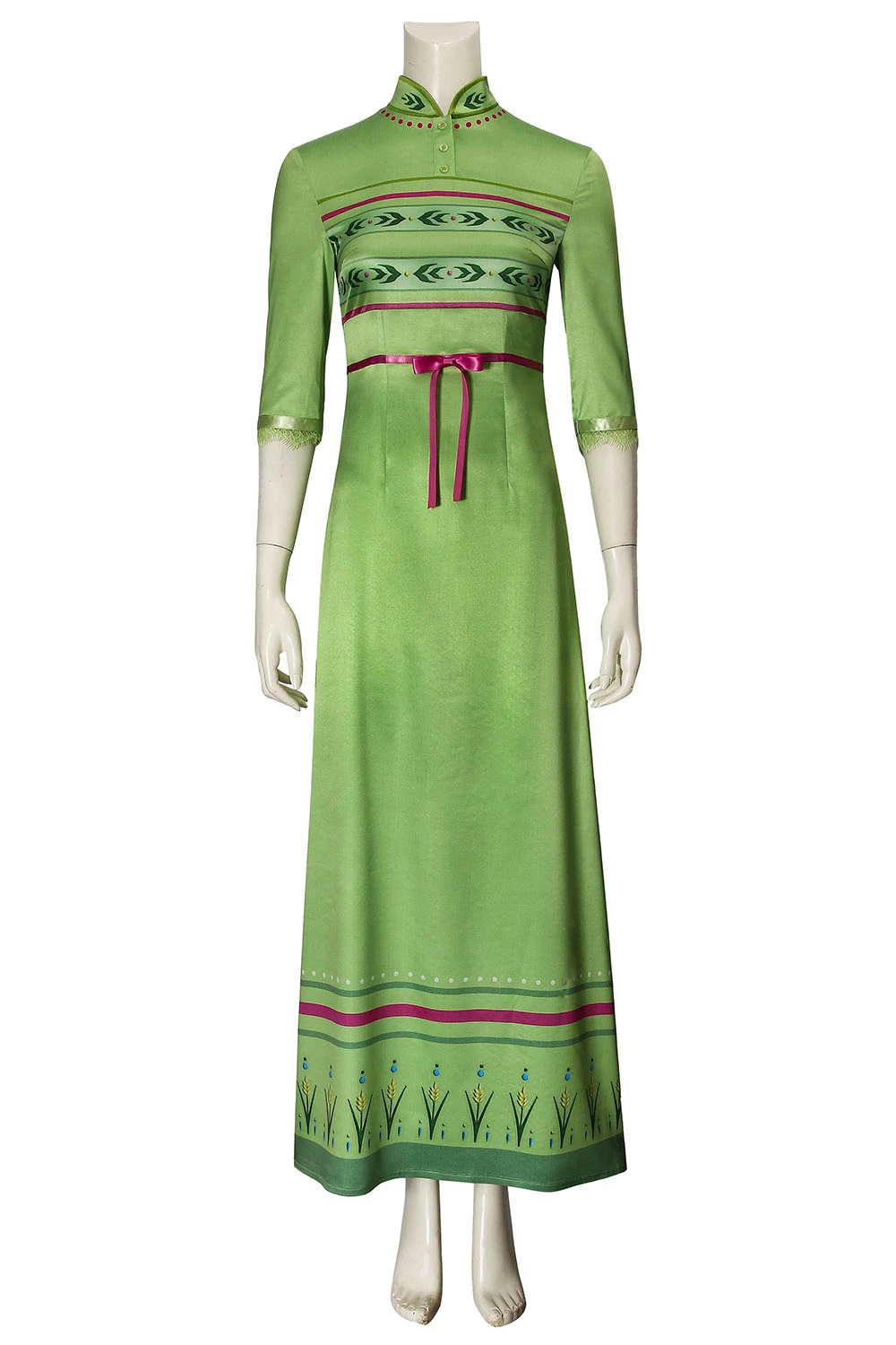 Frozen 2 Anna Green Dress Cosplay Costume 3 Frozen 2 Anna Green Dress Cosplay Costume