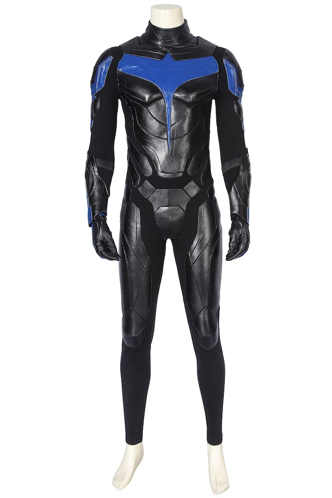 Titans Season 1 Nightwing Cosplay Costume 4 Titans Season 1 Nightwing Cosplay Costume - Image 2